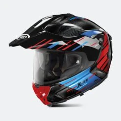 Casco Adventure X-lite X-552 Ultra Carbon Waypoint N-COM Blu 21