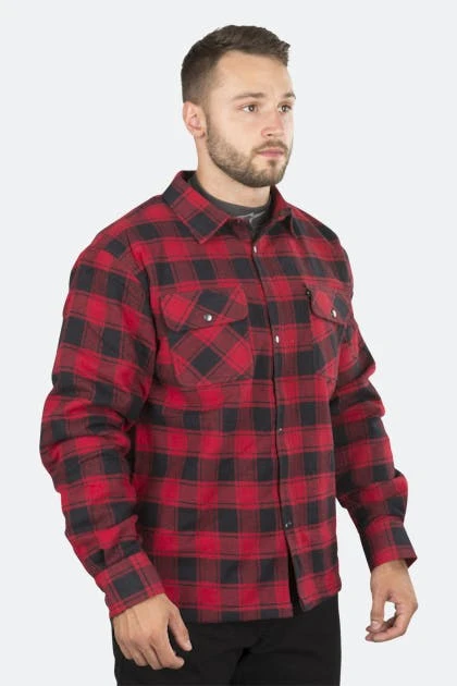 Sovracamicia Course Rinforzata In Aramide Nero-Rosso 1 Sovracamicia Course Rinforzata In Aramide Nero-Rosso