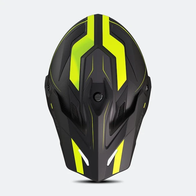 Casco Adventure Shot Trek Rally Nero-Giallo Neon 2 Casco Adventure Shot Trek Rally Nero-Giallo Neon - immagine 2