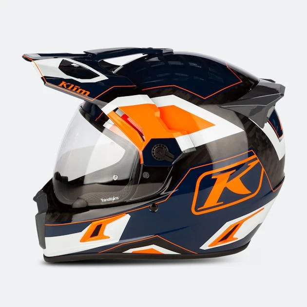 Casco Adventure Klim Krios Pro ECE Arancio 3 Casco Adventure Klim Krios Pro ECE Arancio - immagine 3