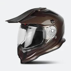 Casco Adventure Just1 J14 Solid Marrone