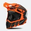 Casco Cross Acerbis X-Track Arancio Fluo-Nero