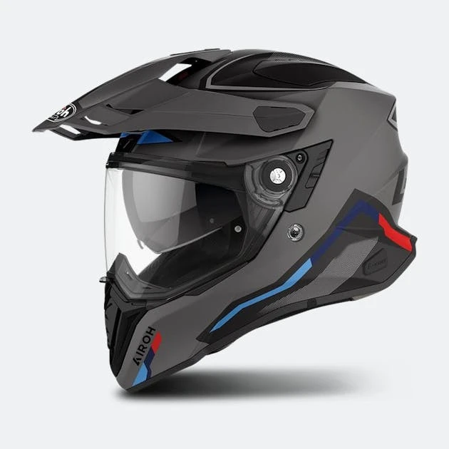 Casco Adventure AIROH Commander Factor Antracite Opaco 1 Casco Adventure AIROH Commander Factor Antracite Opaco