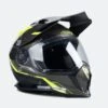 Casco Adventure Just1 J14 Line Giallo