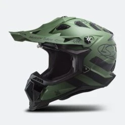 Casco Cross LS2 MX700 Subverter Cargo Militare-Verde Opaco