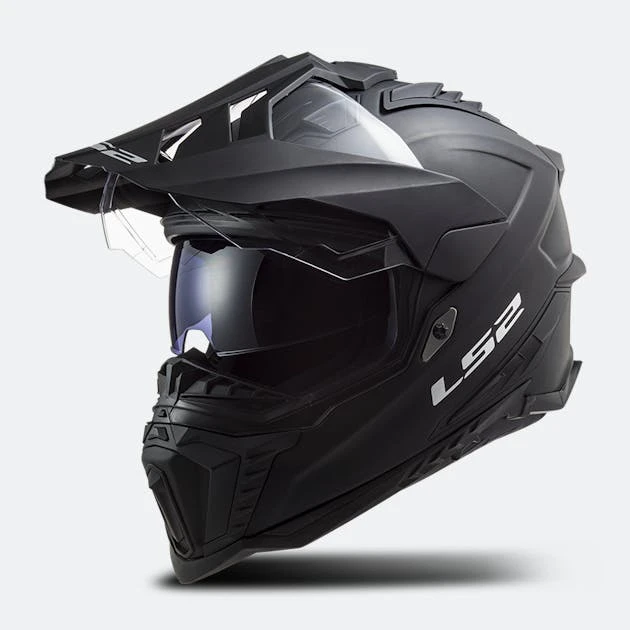 Casco Adventure LS2 MX701 Explorer Nero 3 Casco Adventure LS2 MX701 Explorer Nero - immagine 3