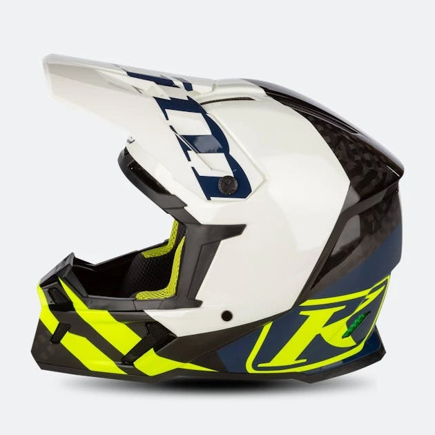 Casco Cross Klim F5 Mips Koroyd Mips Ascent Vivid Blu 3 Casco Cross Klim F5 Mips Koroyd Mips Ascent Vivid Blu - immagine 3