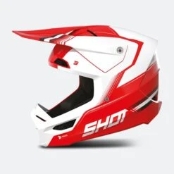 Casco Cross Shot Race Mips Tracer Mips Rosso