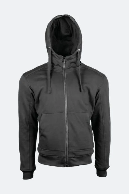 Felpa Moto GMS Grizzly Nera 2 Felpa Moto GMS Grizzly Nera - immagine 2