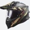 Casco Adventure LS2 MX701 C Explorer Extend Verde Militare Opaco