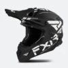 Casco Cross FXR Helium Race Div Nero-Bianco