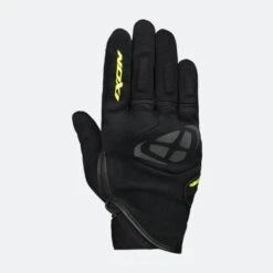Guanti Moto Ixon MIG Nero-Giallo Brillante