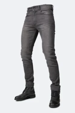 Jeans Moto Bull-it Tactical Titan Straight Grigi