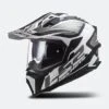 Casco Adventure LS2 MX701 Explorer Alter Nero-Bianco