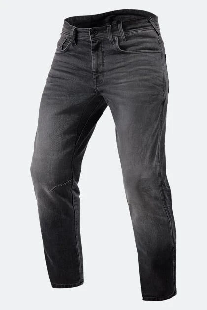Jeans Moto Rev’it! Detroit 2 TF Grigio Medio Slavato 1 Jeans Moto Rev’it! Detroit 2 TF Grigio Medio Slavato
