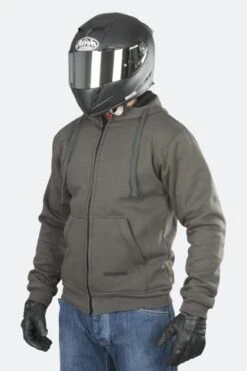 Felpa Course Rinforzata In Aramide Grigia