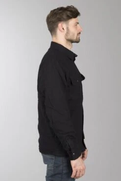 Sovracamicia Course Rinforzata In Aramide Nera -Richa Negozio online 44fc21fb2b91467bb414b80de42c19d4cb1a500a 1 1513N FS BLACK S 18 10 18 13