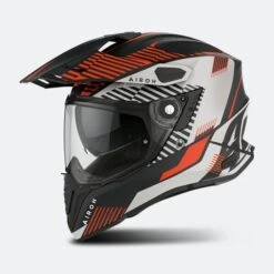 Casco Adventure Airoh Commander Arancio