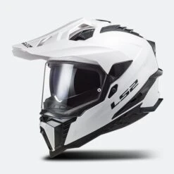 Casco Adventure LS2 MX701 Explorer Solido-Bianco