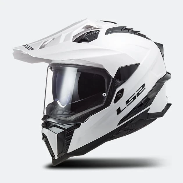 Casco Adventure LS2 MX701 Explorer Solido-Bianco 1 Casco Adventure LS2 MX701 Explorer Solido-Bianco