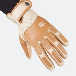 Guanti Moto Ride & Sons Lord Beige