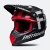 Casco Cross Bell Moto-9S Flex Fasthouse Tribe Nero-Bianco