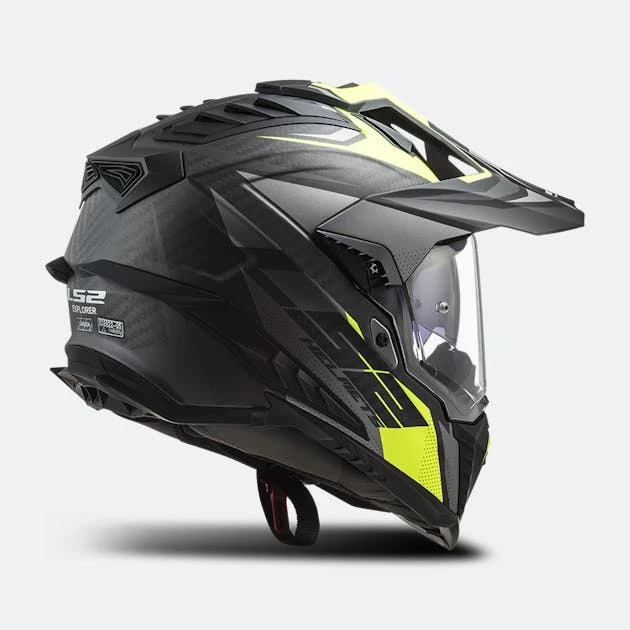 Casco Adventure LS2 MX701 C Explorer Focus Opaco-Titanio 2 Casco Adventure LS2 MX701 C Explorer Focus Opaco-Titanio - immagine 2