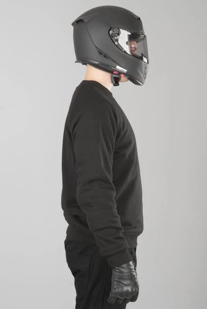 Felpa Course Rinforzata In Aramide Nera 7 Felpa Course Rinforzata In Aramide Nera - immagine 7