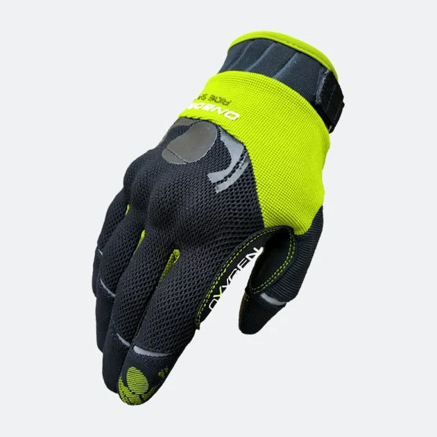 Guanti Moto ON BOARD Oxygen Nero-Giallo Fluo 1 Guanti Moto ON BOARD Oxygen Nero-Giallo Fluo