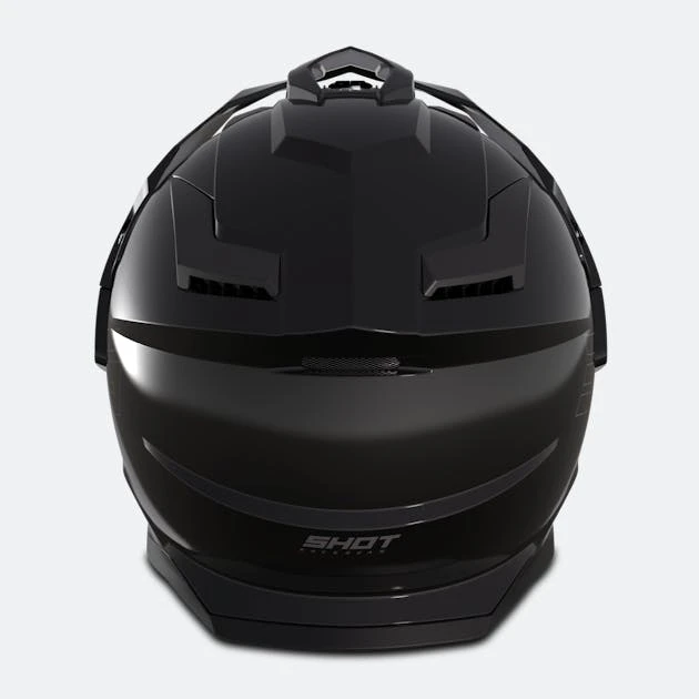 Casco Adventure Shot Trek Solid Nero 3 Casco Adventure Shot Trek Solid Nero - immagine 3