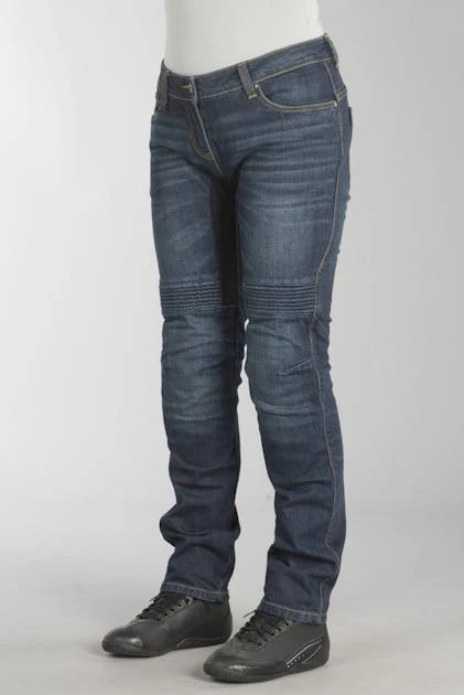 Jeans Moto Donna SPIDI Furious Pro Blu Scuro 2 Jeans Moto Donna SPIDI Furious Pro Blu Scuro - immagine 2