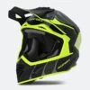 Casco Cross Acerbis X-Track Nero-Giallo Fluo