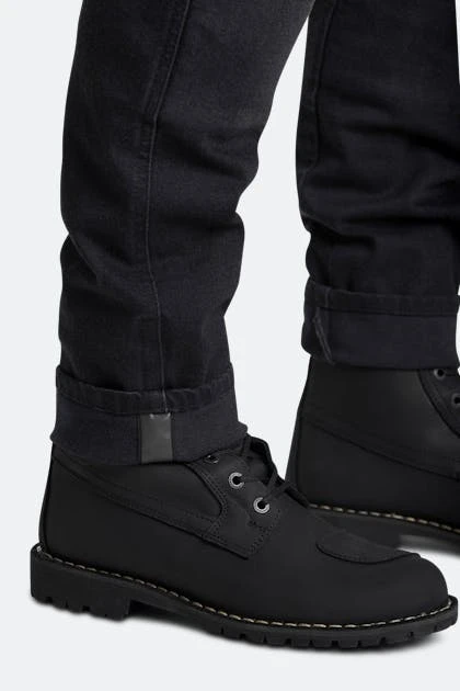 Jeans Moto Pando Moto Boss Dyn 01 Slim-Fit Neri 4 Jeans Moto Pando Moto Boss Dyn 01 Slim-Fit Neri - immagine 4