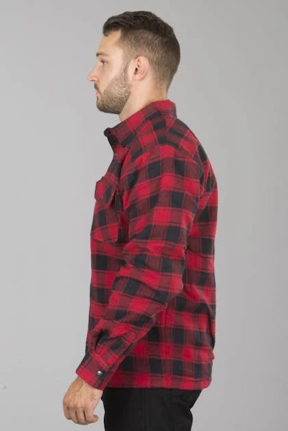 Sovracamicia Course Rinforzata In Aramide Nero-Rosso 3 Sovracamicia Course Rinforzata In Aramide Nero-Rosso - immagine 3