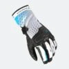 Guanti Moto Donna Macna Terra RTX Blu-Bianco-Nero