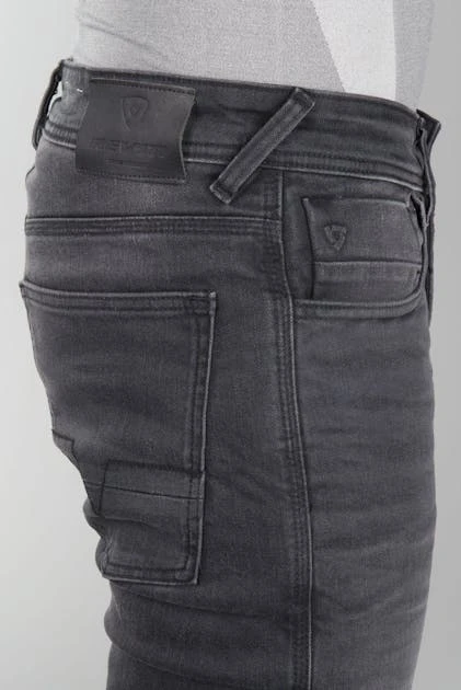 Jeans Moto Rev'it! Detroit Corti Grigi 10 Jeans Moto Rev'it! Detroit Corti Grigi - immagine 10