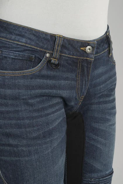 Jeans Moto Donna SPIDI Furious Pro Blu Scuro 9 Jeans Moto Donna SPIDI Furious Pro Blu Scuro - immagine 9