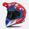 Casco Cross Acerbis X-Track Rosso-Blu