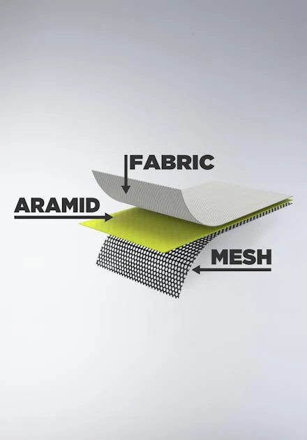 Camicia Donna Course Rinforzata In Aramide Nero-Bianco 14 Camicia Donna Course Rinforzata In Aramide Nero-Bianco - immagine 14