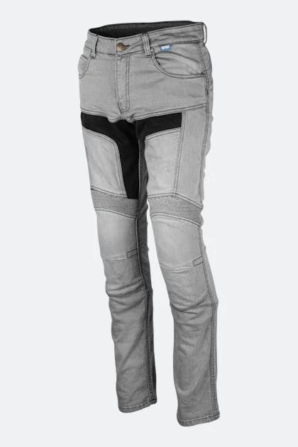 Jeans Moto GMS Viper Grigio Chiaro 1 Jeans Moto GMS Viper Grigio Chiaro