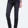 Jeans Moto Donna Course Lara Slim Fit Neri