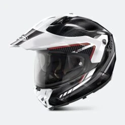 Casco Adventure X-lite X-552 Ultra Carbon Latitude N-COM Bianco 14