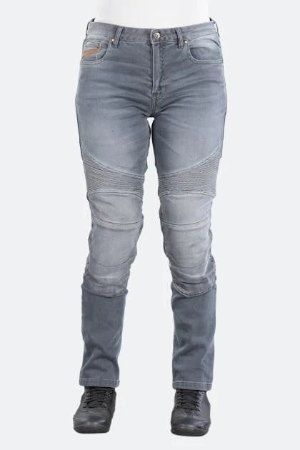 Jeans Moto Donna Furygan Purdey Grigio 1 Jeans Moto Donna Furygan Purdey Grigio