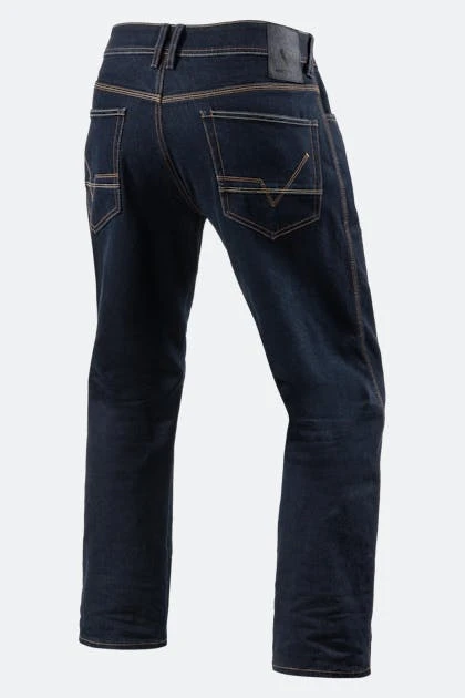 Jeans Moto Rev’it! Philly 3 LF Blu Scuro Slavato 2 Jeans Moto Rev’it! Philly 3 LF Blu Scuro Slavato - immagine 2