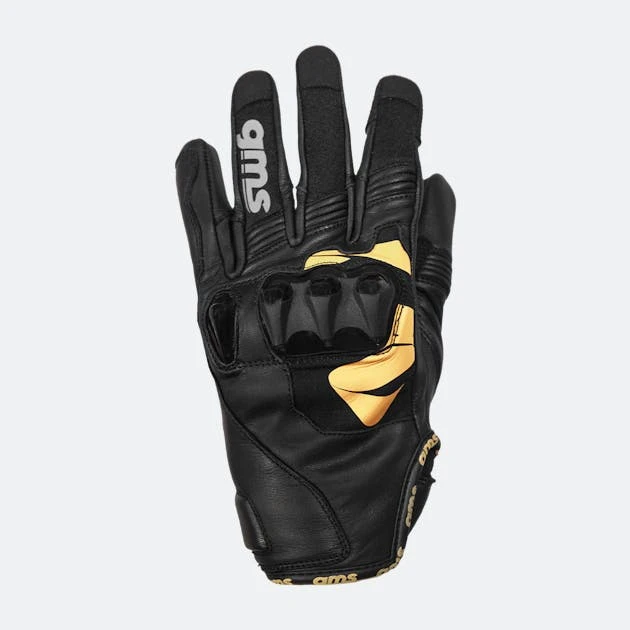 Guanti Moto GMS Curve Giallo-Giallo-Nero 1 Guanti Moto GMS Curve Giallo-Giallo-Nero