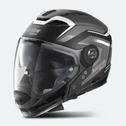 Casco Adventure Nolan N70-2 GT Switchback N-COM Flat Nero 57