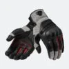 Guanti Rev'It! Dirt 3 Nero-Rosso