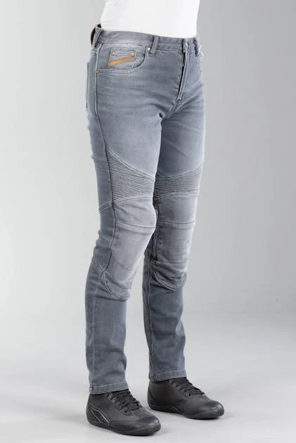 Jeans Moto Donna Furygan Purdey Grigio 8 Jeans Moto Donna Furygan Purdey Grigio - immagine 8