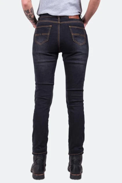 Jeans Moto Donna Course Lara Slim Fit Neri 3 Jeans Moto Donna Course Lara Slim Fit Neri - immagine 3