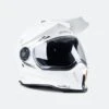 Casco Adventure Just1 J14 Solid Bianco
